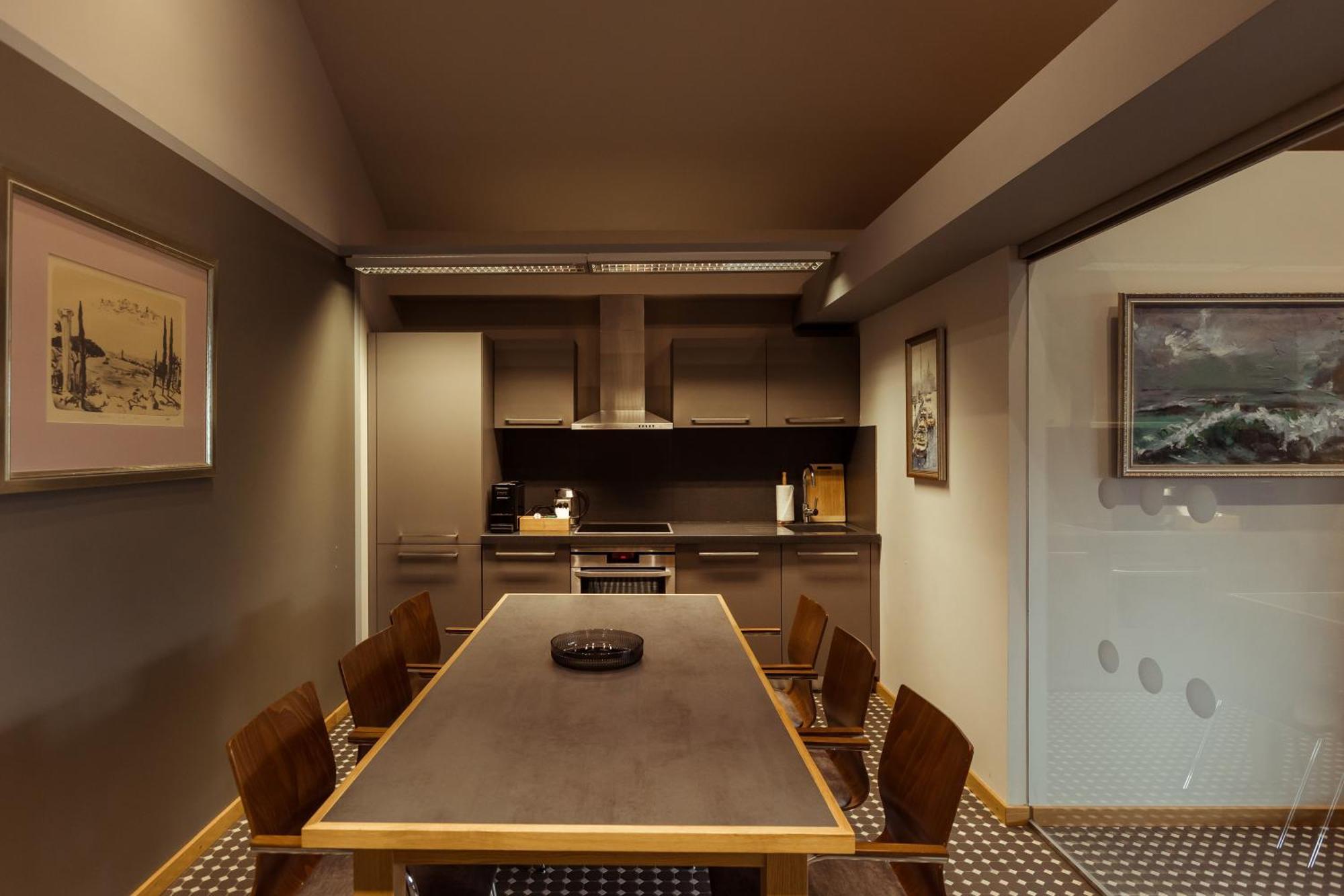 Promenade Hotel リエパーヤ 部屋 写真 The kitchen